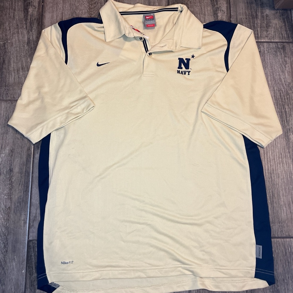 Vintage Nike Navy Academy Polo